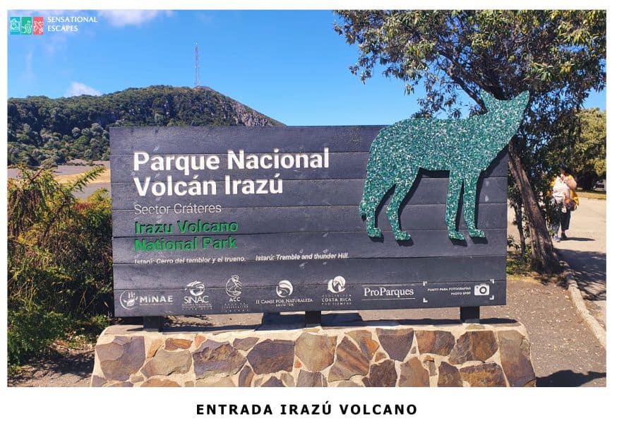 Entrada al Volc&aacute;n Iraz&uacute;